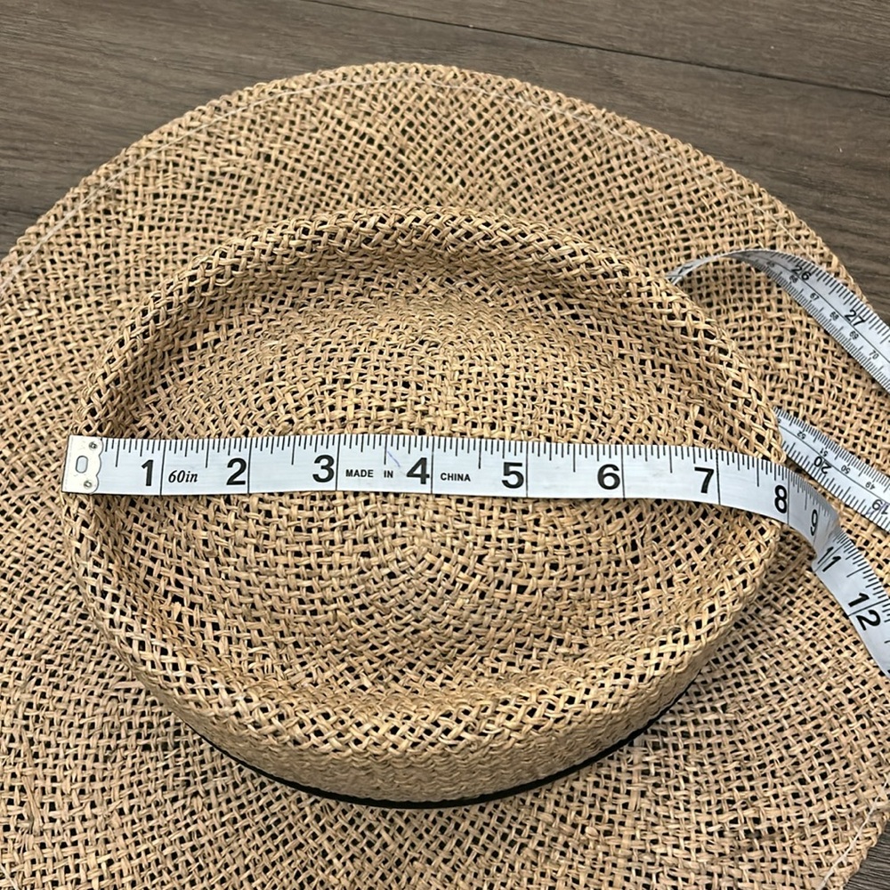 Vintage P label straw panama hat very good condition - Picture 6 of 13